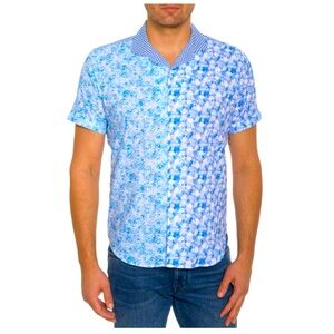 Robert Graham Mens S/S Shirt - XL Tailored Fit